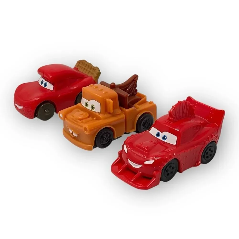 2022 McDonald’s Happy Meal Toys Disney Pixar Cars on the Road Lot of 3 Vehicles